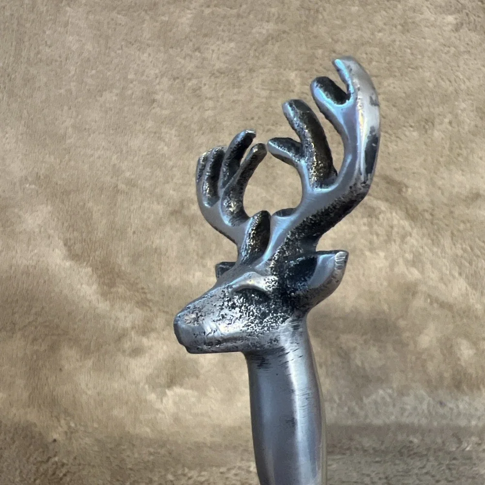 Deer Stag Head Metal Bottle Opener - 7‎ 1/4